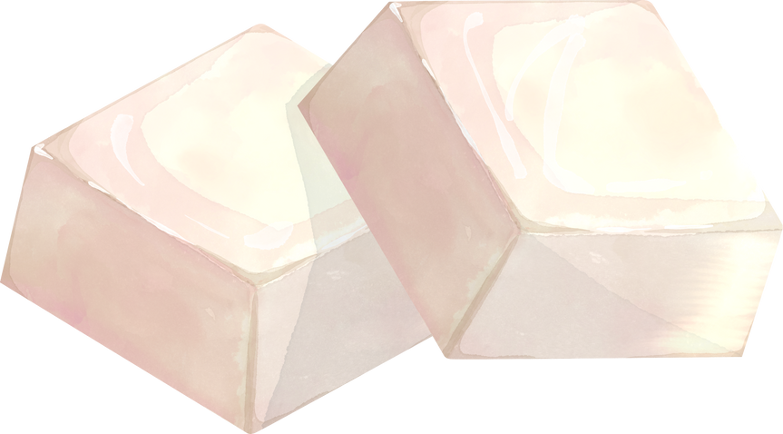 White chocolate watercolor